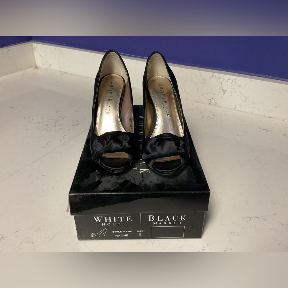 White House Black Market evening heels